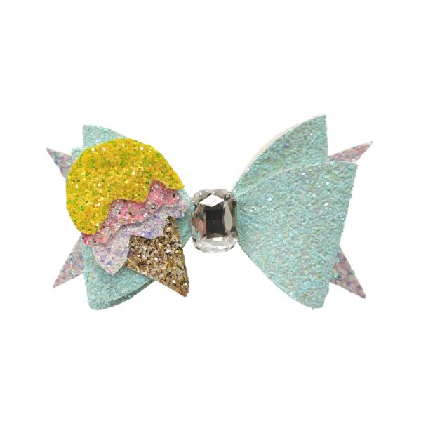 Glitter bow