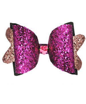 Glitter bow