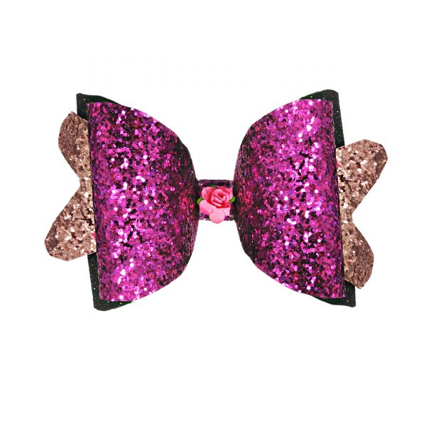 Glitter bow