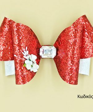 Glitter bow