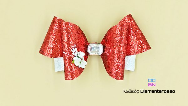 Glitter bow