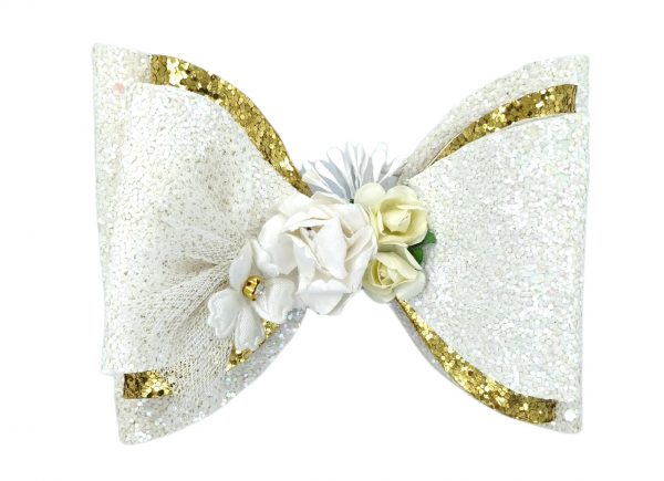 Glitter bow