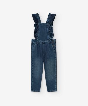 Overall denim