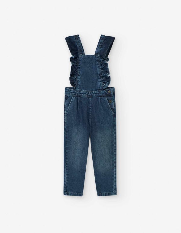 Overall denim