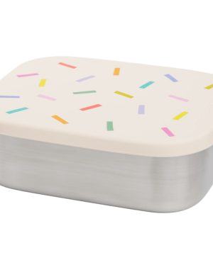 Φαγητοδοχείο από Ανοξείδωτο Ατσάλι Confetti -The Cotton Cloud