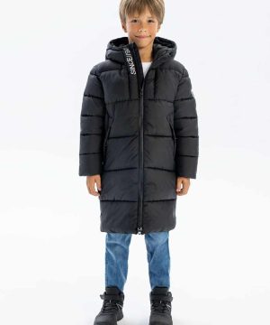 Puffer τζάκετ μακρύ