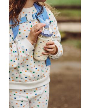 Ανοξείδωτο παγούρι θερμός 420ml, Confetti -The Cotton Cloud